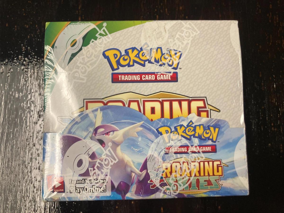 Sealed Pokémon booster box